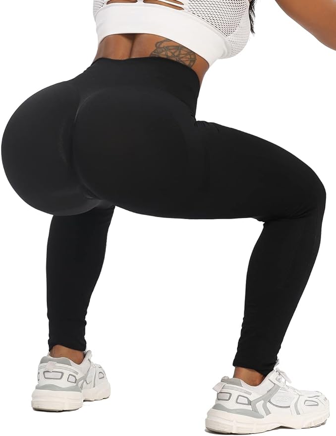 Seamless Scrunch Bums Leggings Gym Butt Lifting High Waist Leggings Gym Workout Clothes for Women Push Up Yoga Pants Gym Sports Leggings